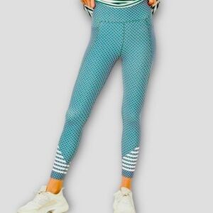 NWT Addison Bay Pattison Leggings in Totally Teal Geo, size XS